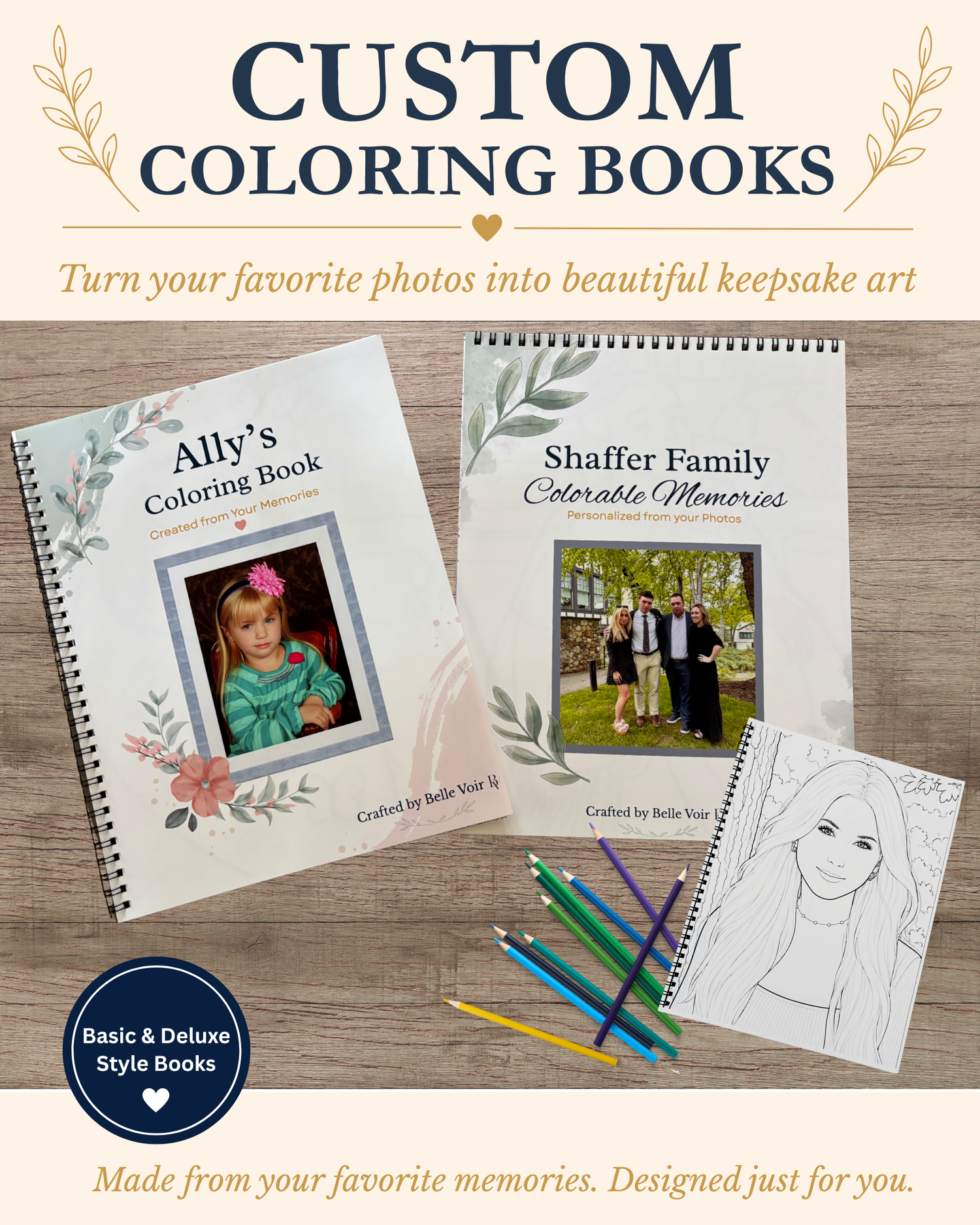 Custom Coloring Books