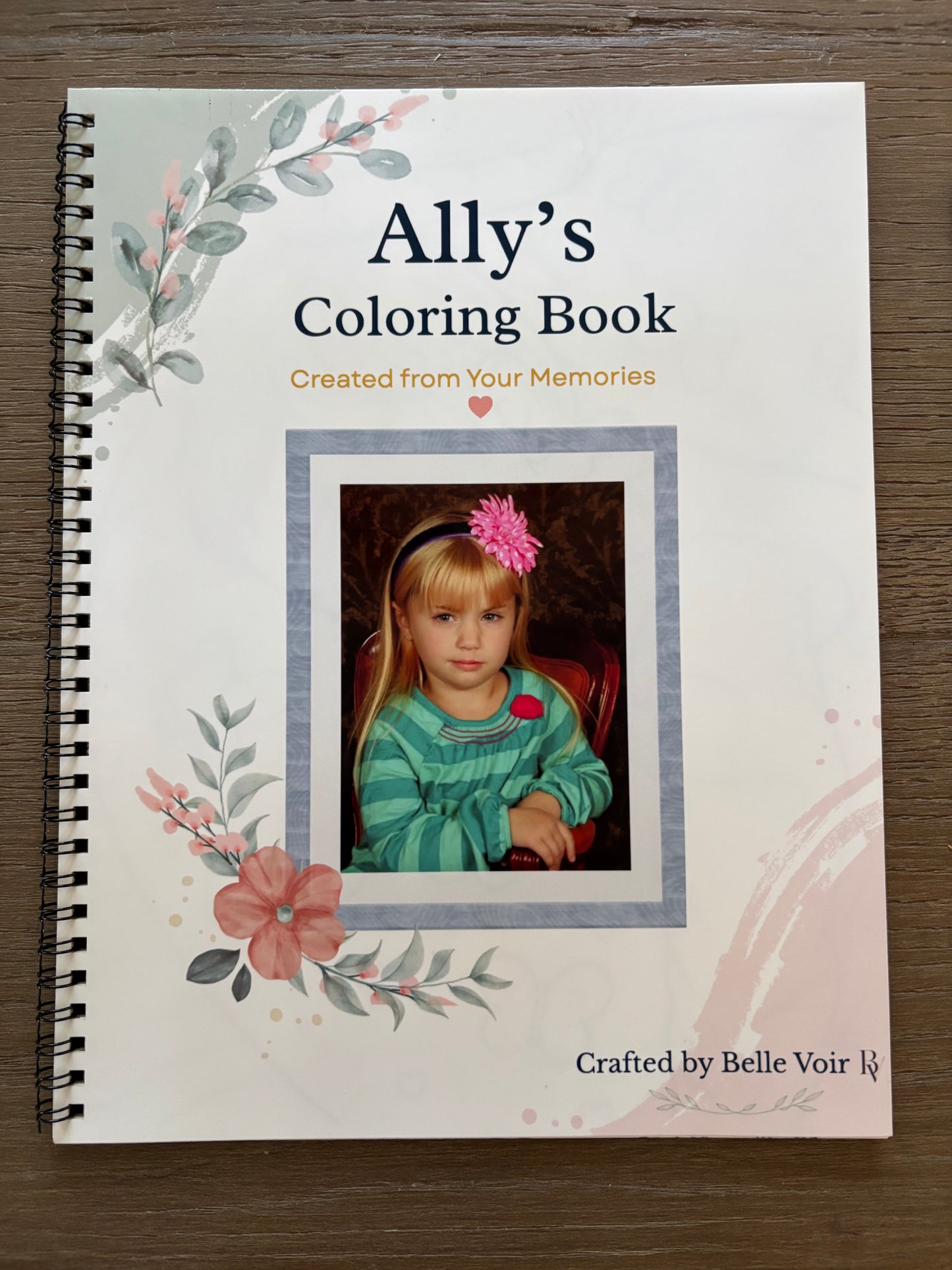 Custom Basic Simple Coloring Book