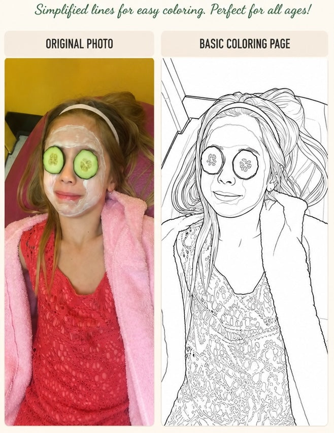 Basic Custom Coloring Pages
