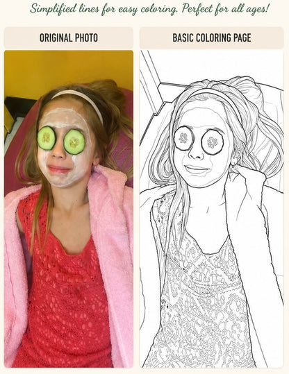 Basic Custom Coloring Pages