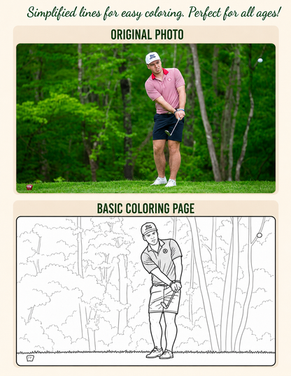 Basic Custom Coloring Pages
