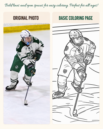 Basic Custom Coloring Pages